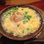 さ行 - 蟹雑炊、白子乗せ