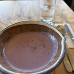 パン工房レストラン メガネ - 季節のスープ(紫)