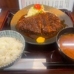 矢田かつ - 味噌とんかつ定食上（2100円)