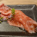 韓の台所 別邸 - 肉握り♪