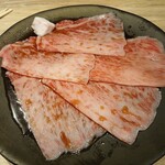 韓の台所 別邸 - 山形牝牛上ロースのすき焼き♪