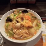餃子の王将 - 料理写真:五目あんかけラーメン