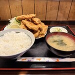 モンキー食堂 - 料理写真:■からあげ定食¥1,100