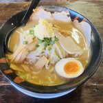 麺屋こびり - 味噌ラーメン（1,000円）+ニンニクトッピング（無料）