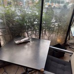 カフェ コットンクラブ - 寒かった放置席