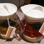 あかぎカフェ - オーガニックお茶各680円