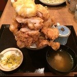 普通の食堂いわま - とり玉天丼