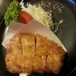 とんかつあさくら - 選り抜き特上ロースとんかつ  アップ！