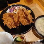 とん汁と玄米の店 檍食堂 - メンチカツ定食