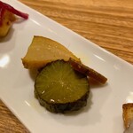 シチリア屋 - 大根の煮物とカラスミ