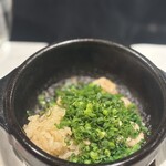 すし処 みや澤 - 白子の石焼ビビンバ