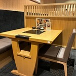 Mimiu Abeno harukasu dainingu ten - This is how we utilized a table for four.