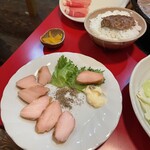 野崎肉店食事処 - 