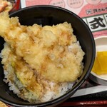 資さんうどん - ミニ大海老天丼