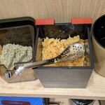 資さんうどん - とろろ昆布・天かす