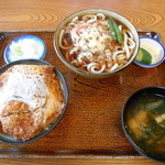 満留賀 - カツ丼セット１０００円