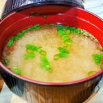 キッチン あずま - セットの味噌汁