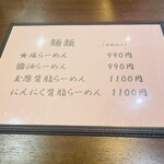 らーめん木陰 - 