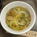 まぐろレストラン - 蛤ラーメン　ハーフサイズ