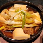 文楽 東蔵 - 長ネギ肉豆腐❗
