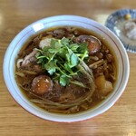 麺 㐂色 - 【限定】飛騨なめこの醤油そば