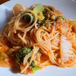 Cafe N225 - 魚介ラグーパスタ