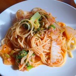 Cafe N225 - 魚介ラグーパスタ