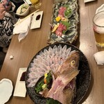 玄海の活魚と糸島直送の食 博多居酒屋 どげん海 - 