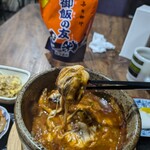 ナカガワ☆スエ食堂 - たっぷりチーズを絡めて！！