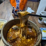 ナカガワ☆スエ食堂 - たっぷりのチーズが入ってます！