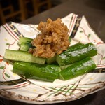 きし本 - もろきゅう400円