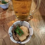 横浜商店 - お通しの肉じゃが