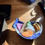 うなぎ亭 友栄 - お漬物