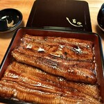 うなぎ亭 友栄 - うな重　税込8,000円