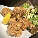 きし本 - 鶏唐揚（半分）