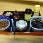 釜揚うどん 一心 - 薬味