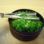 釜揚うどん 一心 - 葱