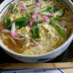 伊吹庵 - 卵とじうどん