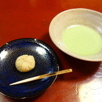 虎屋 壺中庵 - 栗と抹茶