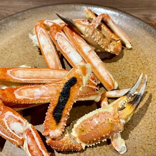 橋津屋 - 料理写真:焼きガニ