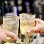 波へい - 友達とハイボールで乾杯♪