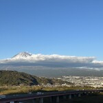 富士川サービスエリア（下り） フードコート - 富士山