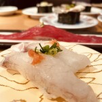 廻鮮寿司 塩釜港 - コチ