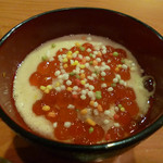 日本料理 たかむら - いくらと薯蕷と蕎麦の実