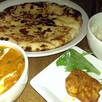 スパイスカフェ - チーズナンセット☆1,480円♪