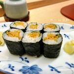築地寿司清 - お新香巻きも大好き