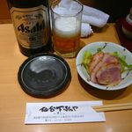 仙台下駄や - ビールとお通し・2014/11