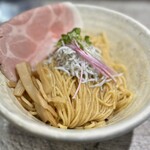 麺食堂くにを - 朝ラー限定、つけ麺汁なし並