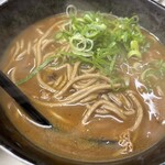 天政 - カレー蕎麦　490円