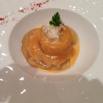 アミューズ カリフラワーのムース